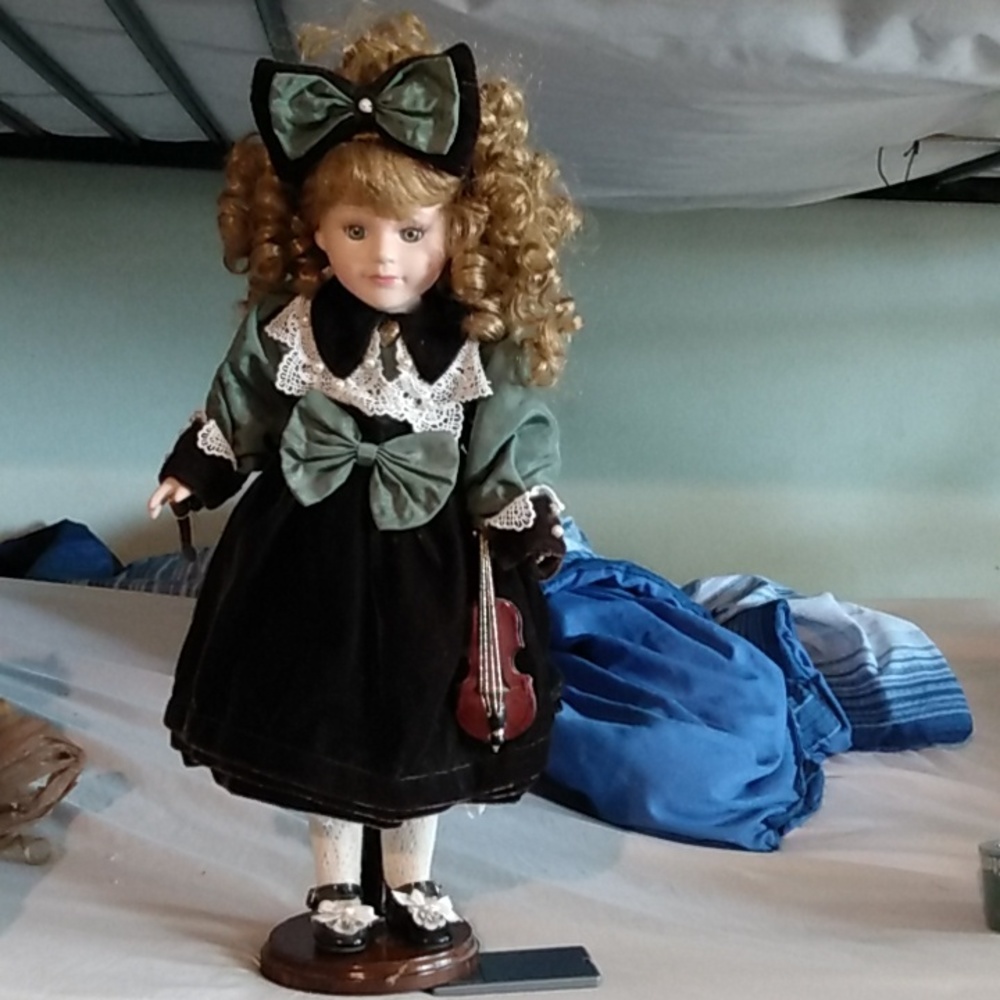 Porcelain girl doll.